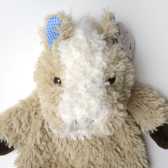 Baby Ganz Flat a Pat Horse Security Blanket NWT - Picture 3 of 8